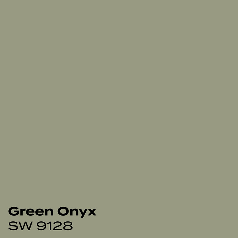 PMV - Blog - Top 10 Grays - Passive Gray Coordinating 3 Color swatch for Green Onyx