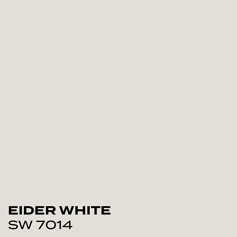 PMV - Blog - Top 10 Kitchen Cabinet Colors Mindful Gray Coordinating Swatches3 Color swatch for Eider White