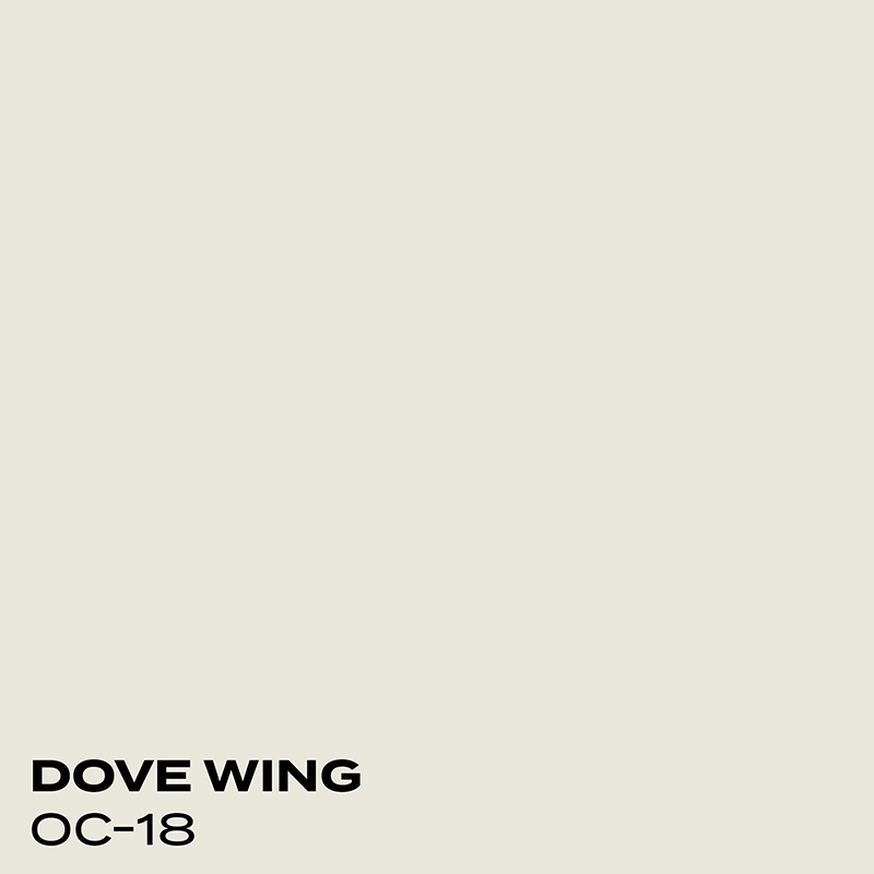 PMV - Blog - Top 10 Kitchen Cabinet Colors Simply White Coordinating Swatches Color swatch for Dove Wing