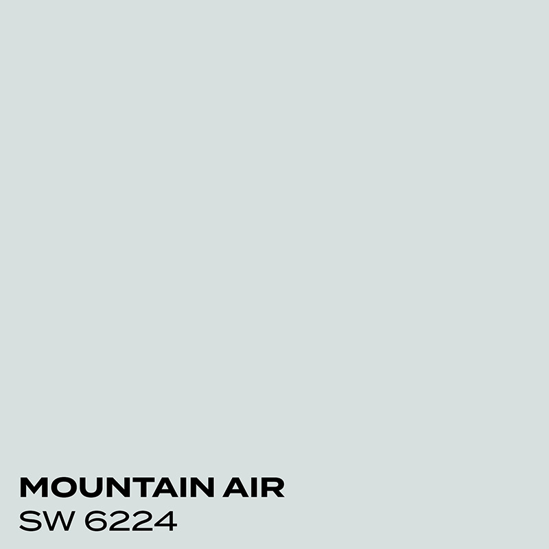 PMV - Blog - Top 10 Kitchen Cabinet Colors Tempe Star Coordinating Swatches Color swatch for Mountain Air