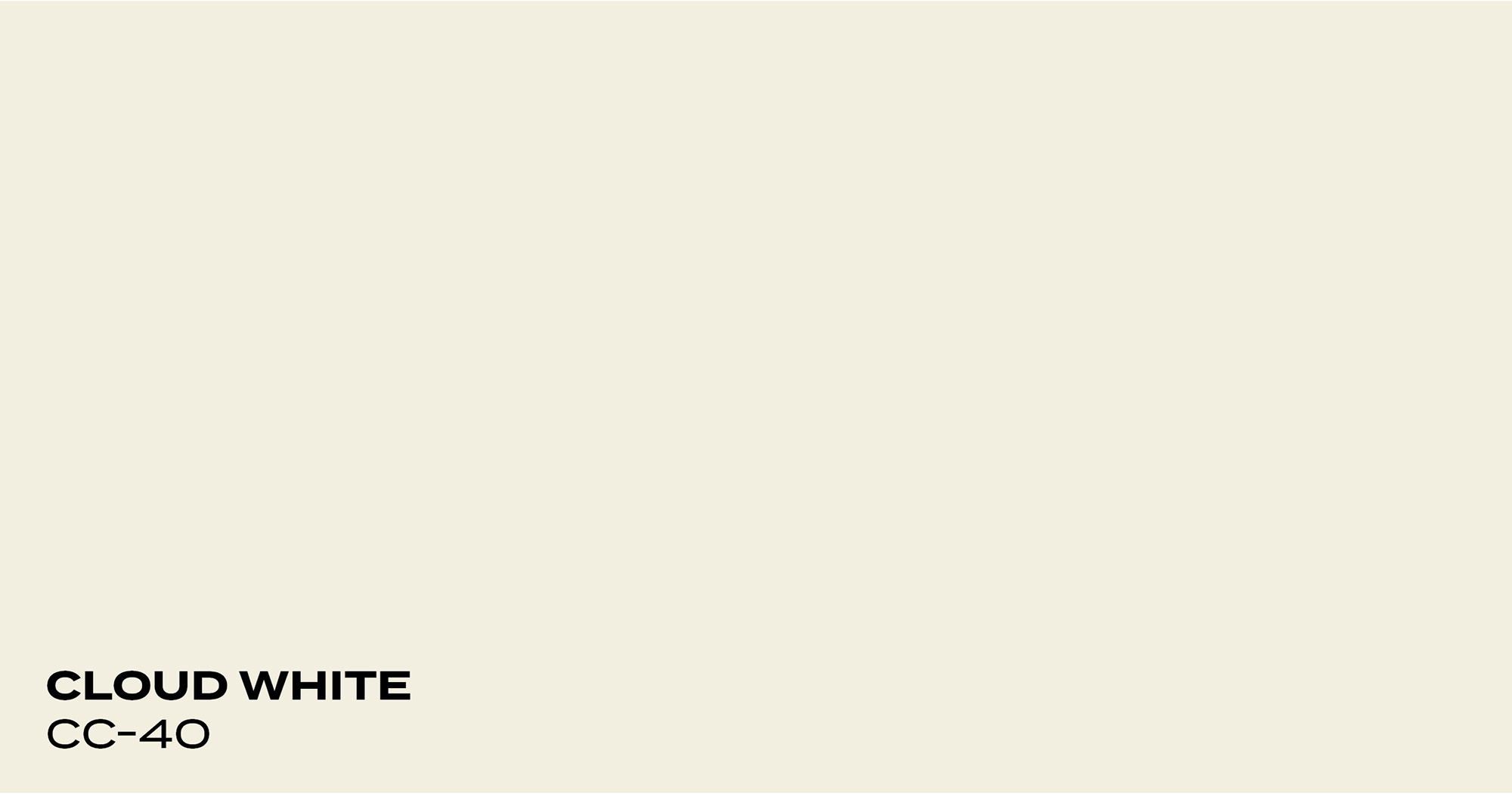 PMV - Blog - Top 10 Whites Cloud White Color swatch for Cloud White