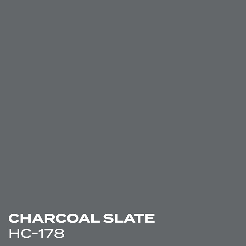 PMV - Blog - Top 10 Whites Decorator's White Coordinating Colors 2 Color swatch for Charcoal Slate
