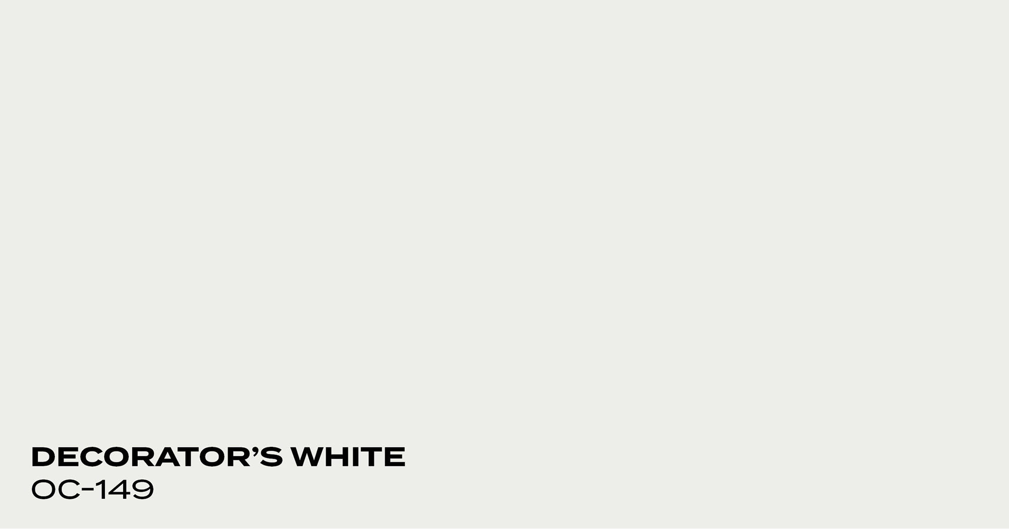 PMV - Blog - Top 10 Whites Decorator's White Color swatch for Decorator's White