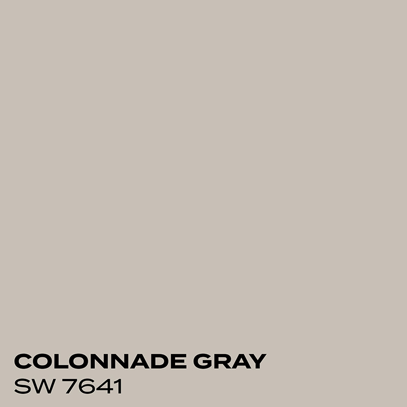 PMV - Blog - Top 10 Whites Snowbound Coordinating Colors 1 Color swatch for Colonnade Gray
