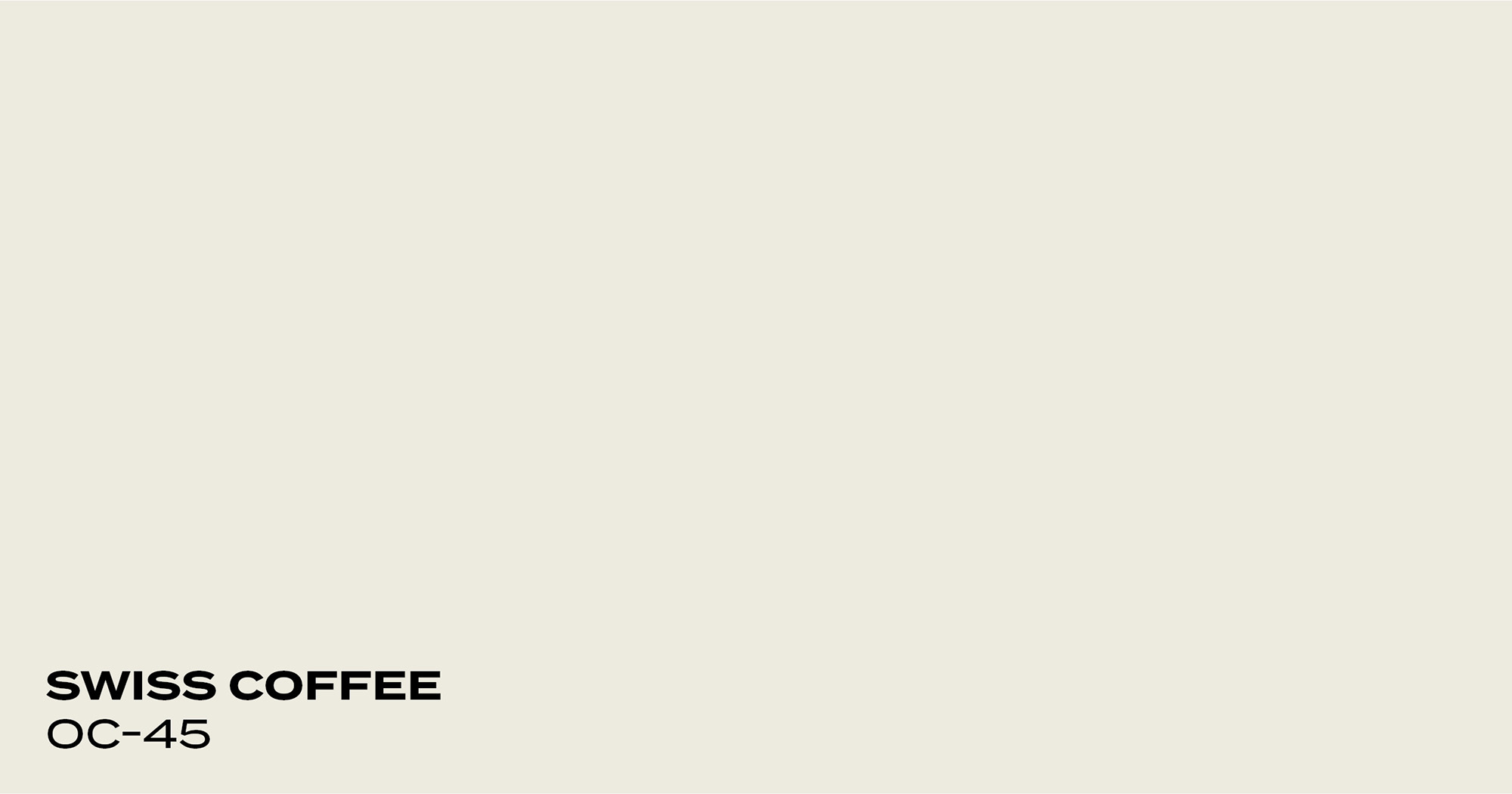 PMV - Blog - Top 10 Whites Swiss Coffee Color swatch for Swiss Coffee