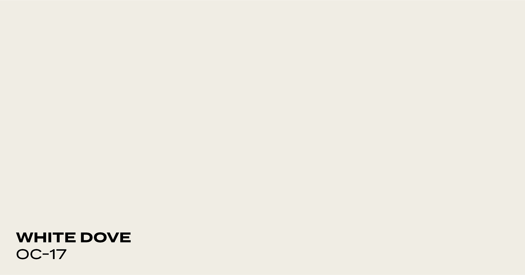 PMV - Blog - Top 10 Whites White Dove Color swatch for White Dove