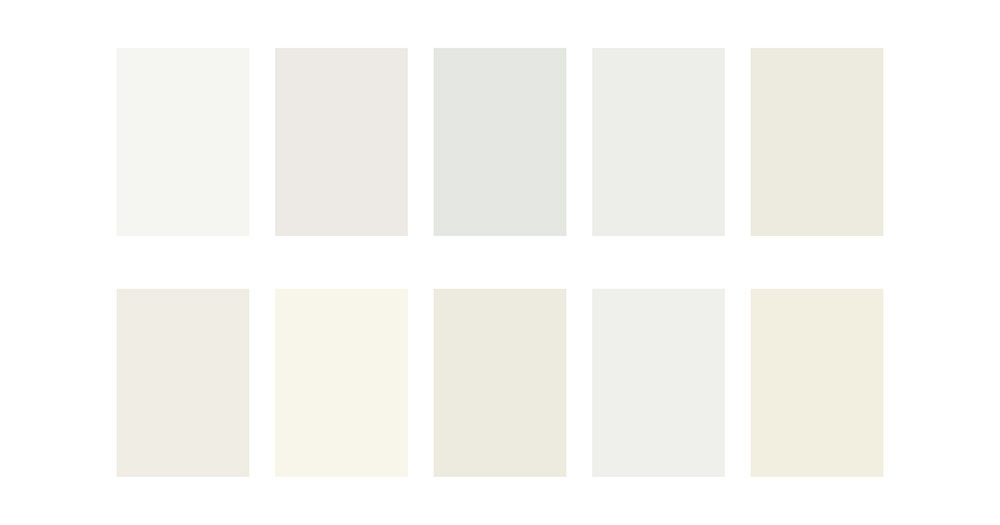 Top 10 White and Off-White Paint Colors for 2024