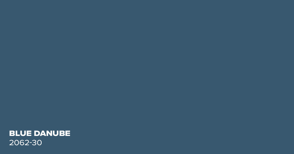 Top 10 Blue Paint Colors 2025 - Blue Danube