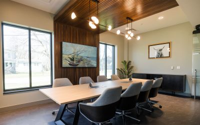 Project Highlight: How Modern Office Paint Colors Help Build Trust