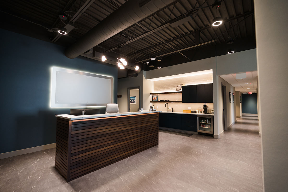 PMV Painting - Project Highlight - How Modern Office Paint Colors Help Build Trust - Image 1