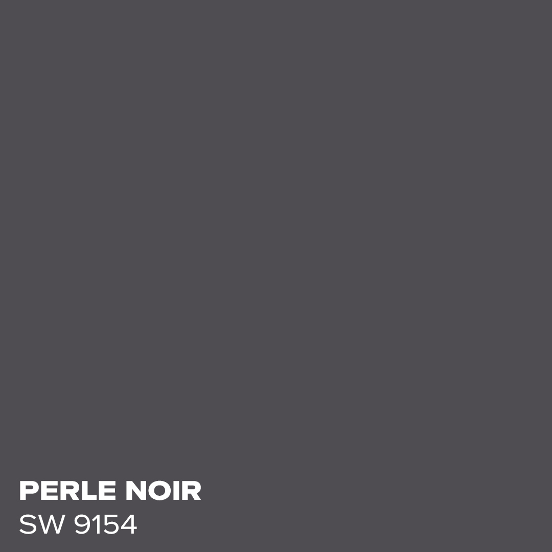 Perle Noir SW 9154 - Coordinating Color for Drift of Mist by Sherwin Williams