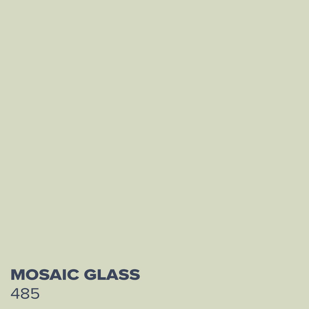 Mosaic Glass 485 - Coordinating Color for Norway Spruce by Benjamin Moore