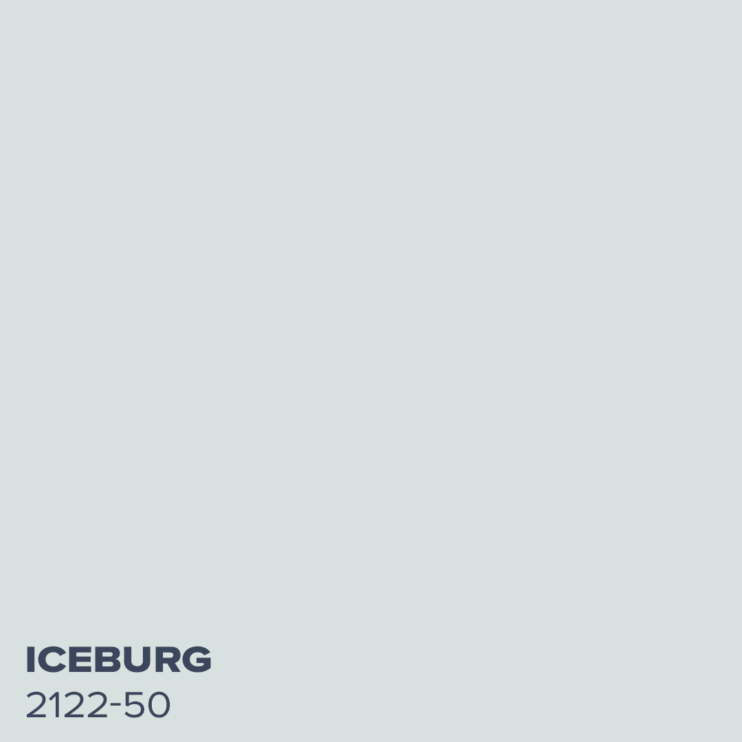 Iceburg 2122-50 - Coordinating Color for Norway Spruce by Benjamin Moore