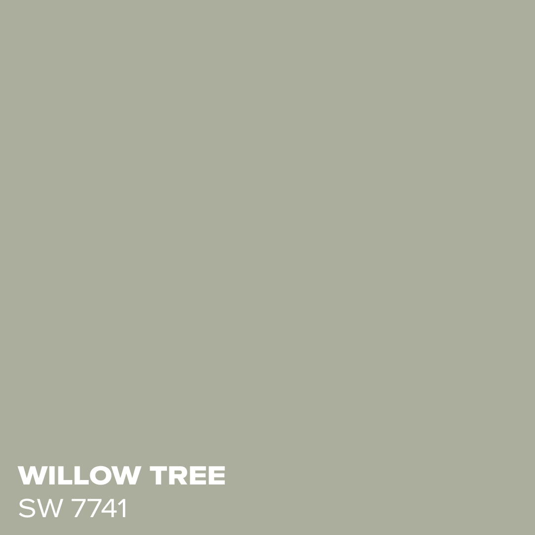 Willow Tree SW 7741 - Coordinating Color for Peppercorn by Sherwin Williams