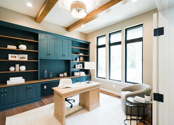 PMV Painting Parade of Homes Office Interior Kalamazoo