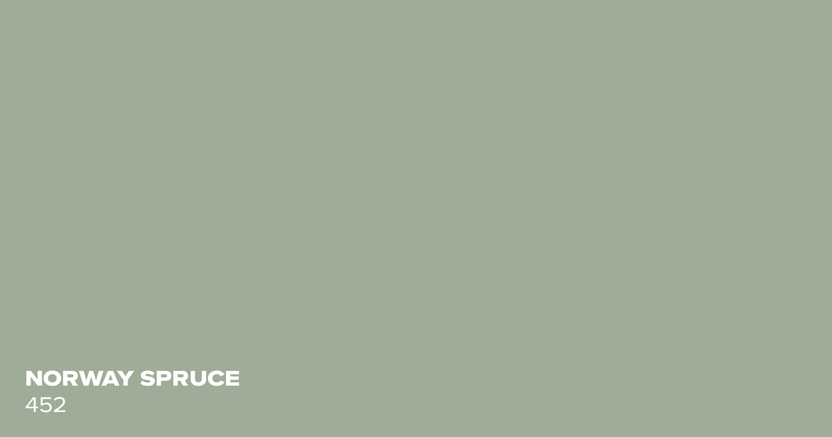 Swatch of 452 Norway Spruce by Benjamin Moore